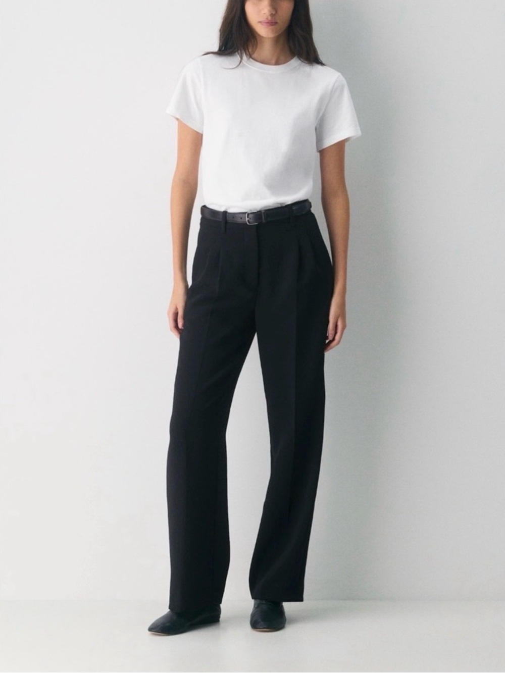 Aritzia Black Effortless Pant